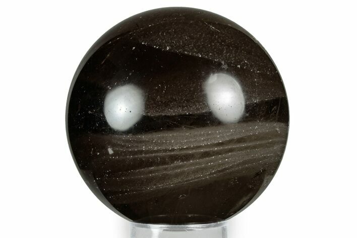 Polished Smoky Quartz Sphere - Madagascar #348239